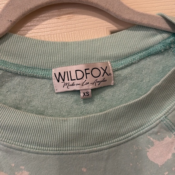 Wildfox plaint splatter sweatshirt, XS - Picture 4 of 8